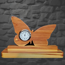 Load image into Gallery viewer, Butterfly Mini Desk Clock