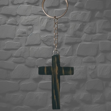 Load image into Gallery viewer, Cross Keychain