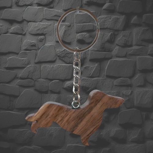 Dachshund Keychain