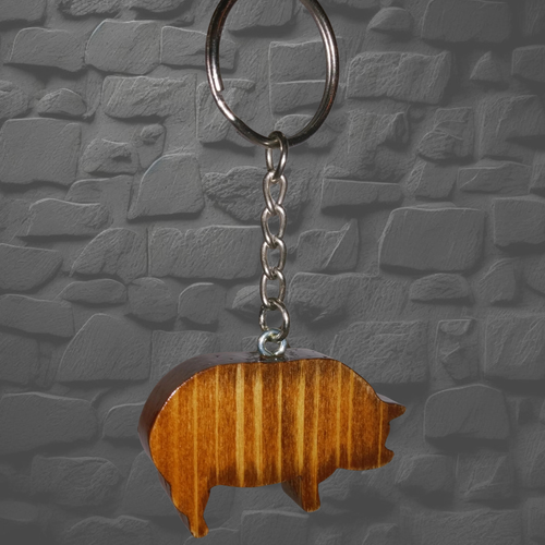 Pig Keychain