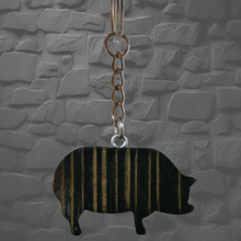 Load image into Gallery viewer, Pig Keychain