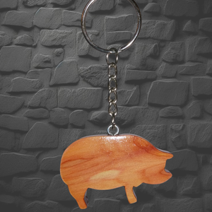 Pig Keychain