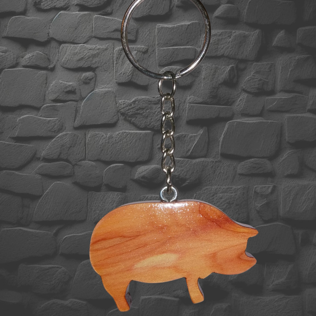 Pig Keychain