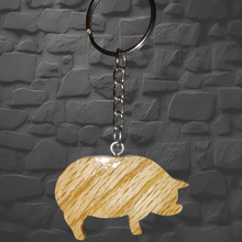 Load image into Gallery viewer, Pig Keychain