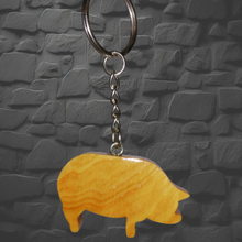 Load image into Gallery viewer, Pig Keychain