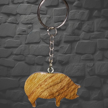 Load image into Gallery viewer, Pig Keychain