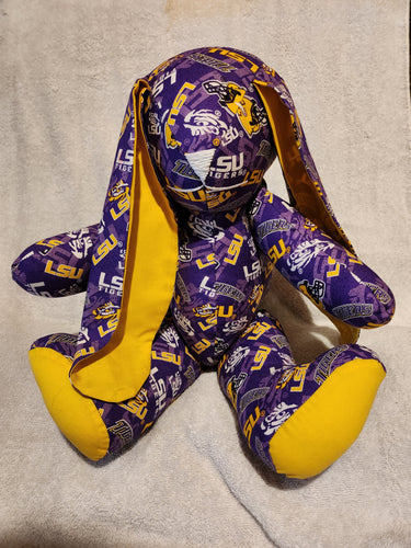 L S U  Plush Bunny