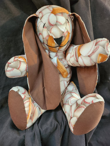 Baseball Plush Bunny