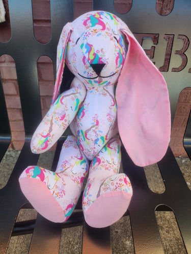 Unicorn Plush Bunny