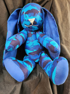 Blue bandana  Plush Bunnies