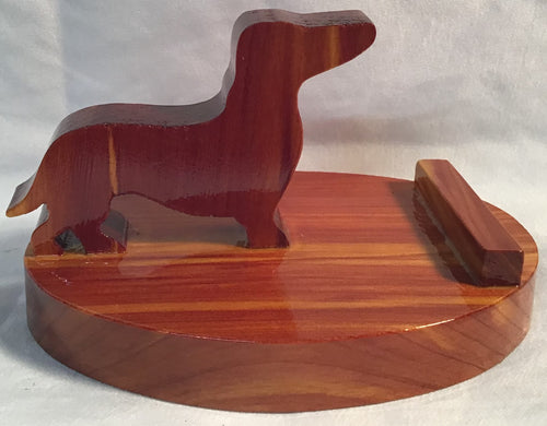 Dachshund Cell Phone Stand