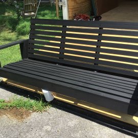 5 ft Old Fashion Swing - Seal Woodworks 