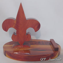 Load image into Gallery viewer, Fleur De Lis Cell Phone Stand