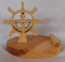 Load image into Gallery viewer, Boat Wheel/Anchor Cell Phone Stand