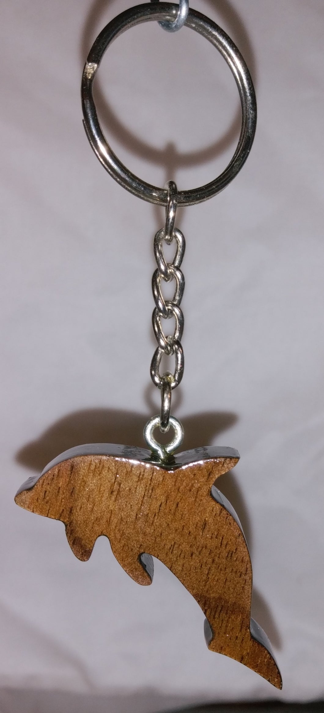 Dolphin Keychain - Seal Woodworks 