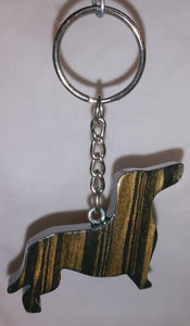Daschund Keychain