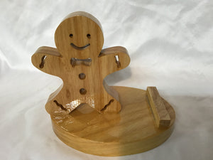 Gingerbread Man Cell Phone Stand