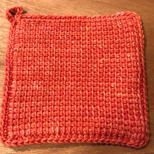 Peach Fuze Potholder