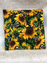 Load image into Gallery viewer, Sunflower Saucer Cozies