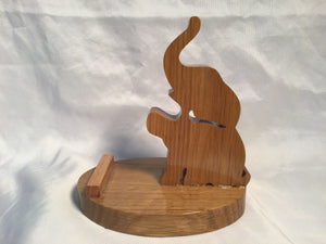 Sitting Elephant Cell Phone Stand