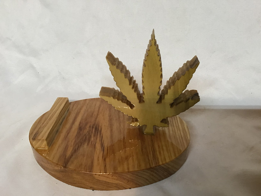 MJ Leaf Cell Phone Stand