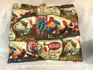 Rooster Plate Cozies