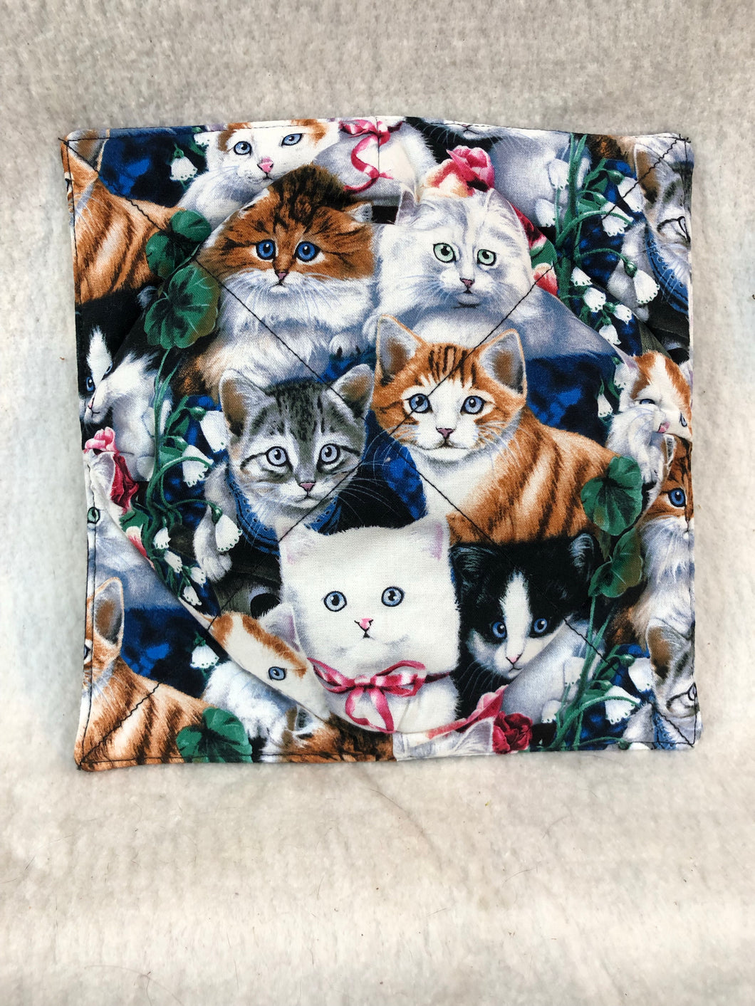 Kitten Saucer Cozies